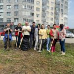 В выходные в разных районах Екатеринбурга прошли субботники, которые поддержал «Атомстройкомплекс»